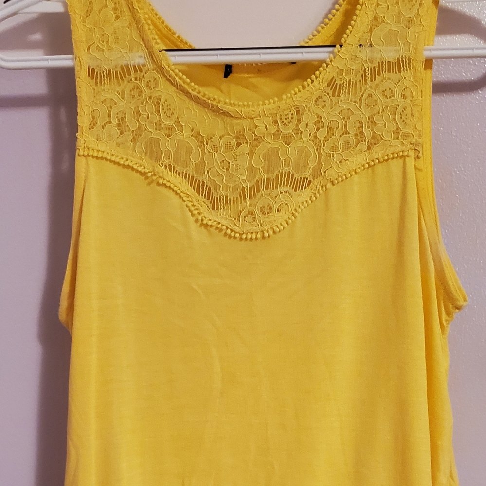 Yellow tank